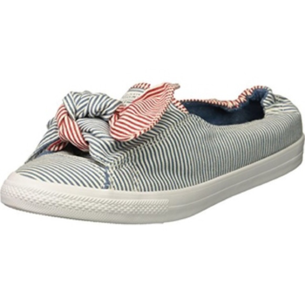 Converse Knot Striped Chambray Slip On Sneaker